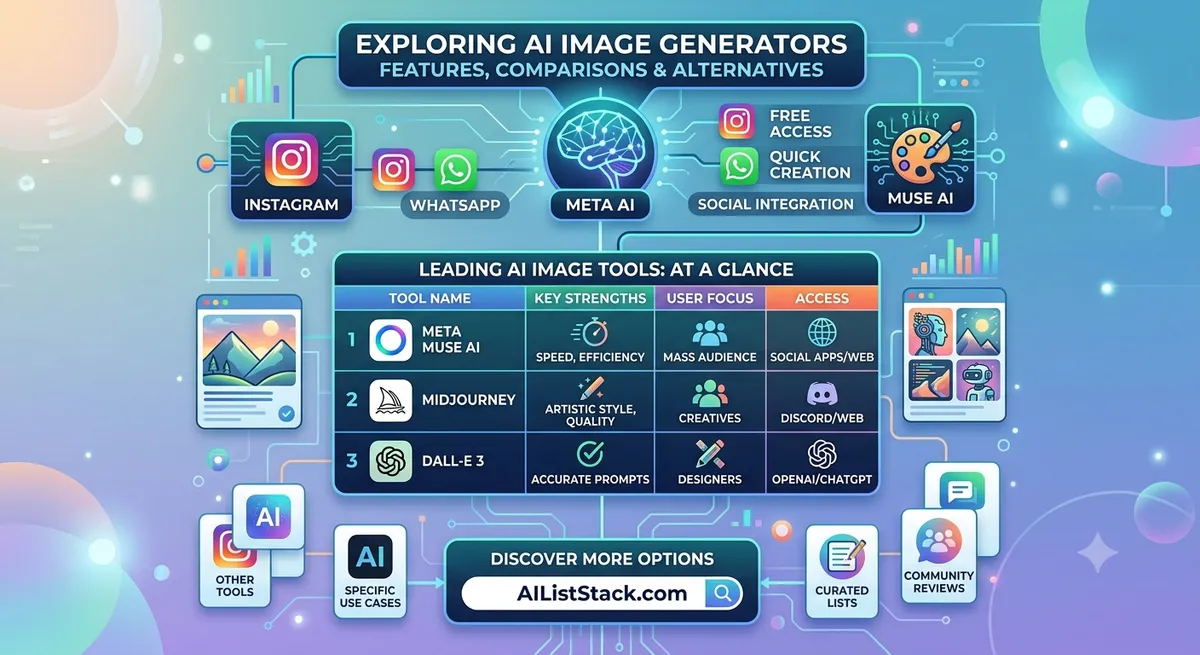 Meta Muse Image: Meta's New AI Image Generator Explained (Features, Access & How It Compares) Meta Muse Image: Meta's New AI Image Generator Explained (Features, Access & How It Compares)