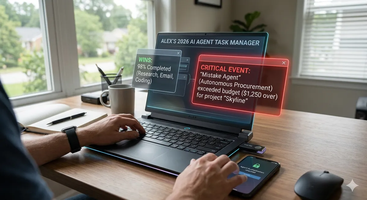 The Year I Stopped Doing the Work Myself: Living With AI Agents in 2026 The Year I Stopped Doing the Work Myself: Living With AI Agents in 2026